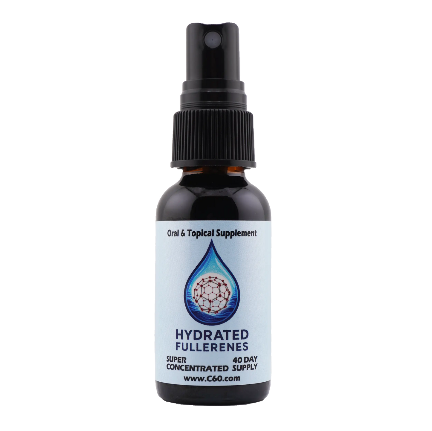 Greska’s Wholesale Hydrated Fullerenes 40-Day Supply Oral/Topical 40-Day Supply