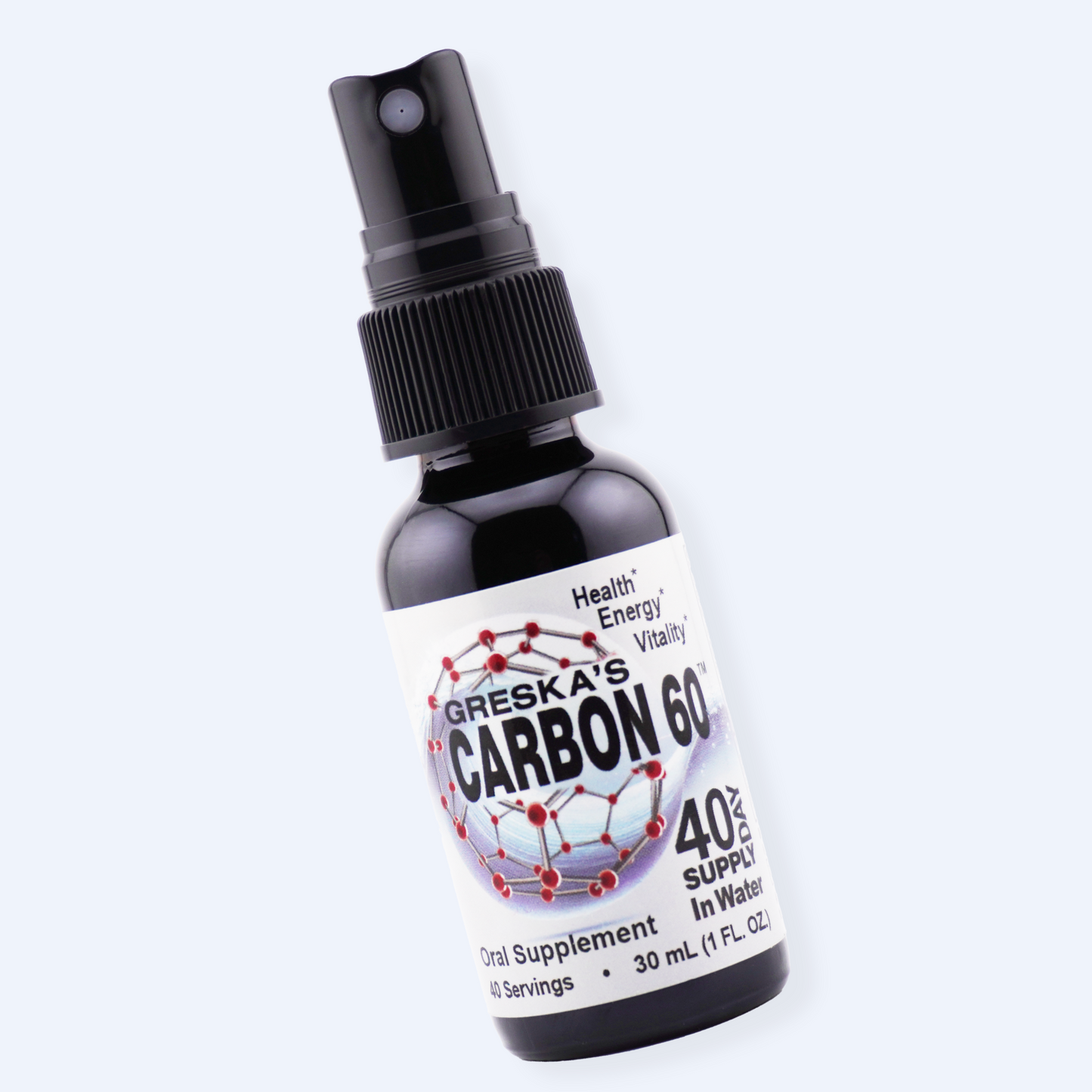 Greska's c60 carbon 60 supplement bottle spray
