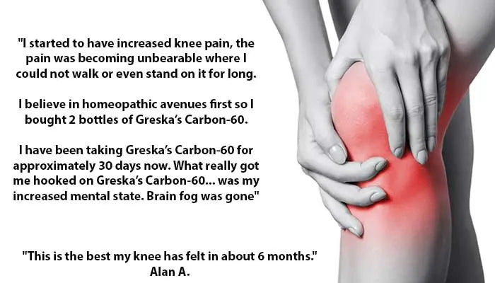 testimonial image for knee pain relief