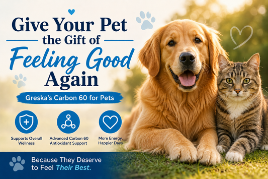Give Your Pet the Gift of Feeling Good Again: Greska's Carbon 60 for Pets
