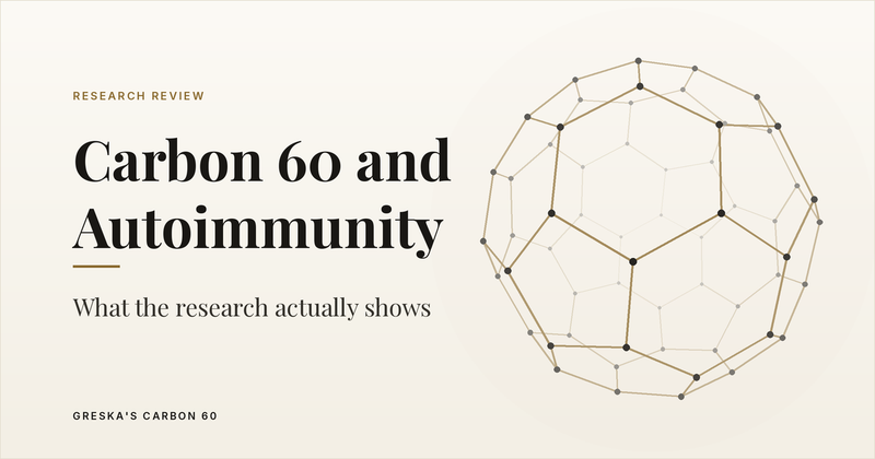 Carbon 60 and Autoimmunity: What the Research Actually Shows