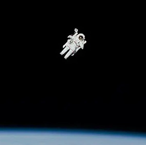 Man Maneuvering Space Unit