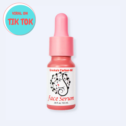 #1 Face Serum | Repair, Hydrate, Protect - Greska's c60 carbon 60 supplement