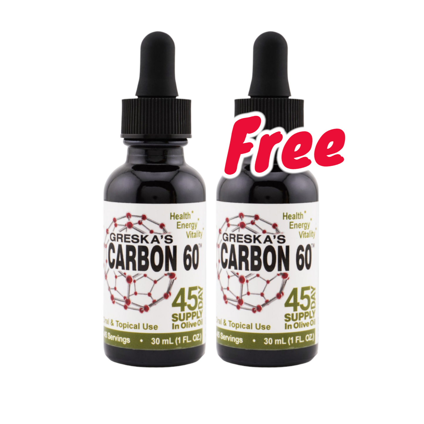 Buy 1 Get One Free! Greska’s C60 in Olive Oil