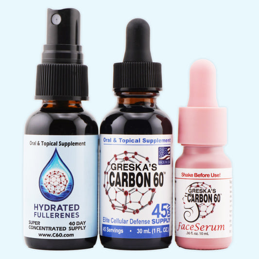 THE C60 Bundle! - Original The Ultimate Cellular, Anti-Inflammatory, and Beauty Overhaul Package